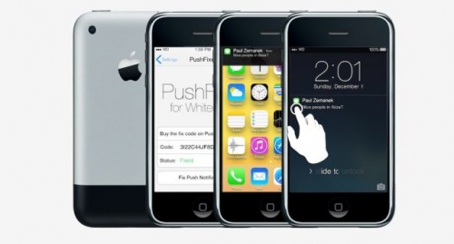 ຕິດຕັ້ງ iOS 7 ເທິງ iPhone/iPod Touch ເກົ່າໆດ້ວຍ Whited00r 7