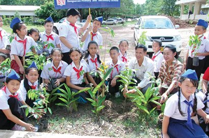 ເຊີນຊວນມວນຊົນລາວທຸກຖ້ວນໜ້າ ຮ່ວມແຮງຮ່ວມໃຈກັນ ປູກຕົ້ນໄມ້ຟື້ນຟູປ່າ!