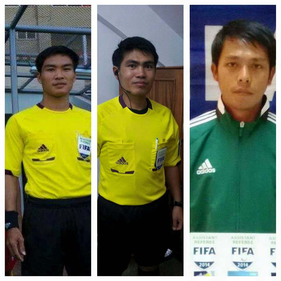 ກຳມະການຕັດສິນ FIFA ຈາກ ສປປລາວ 3 ທ່ານໃນ  AFF U16 CHAMPIONSHIP 2015