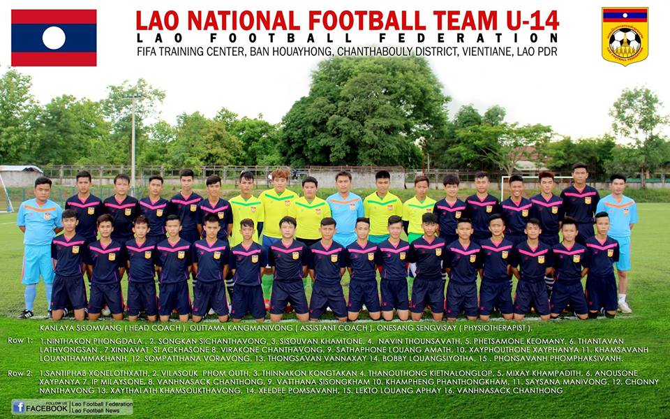 ທີມຊາດລາວ U-14 ປີກຽມເດີນທາງເຂົ້າຮ່ວມບຸນມະໂຫລານ ເຊິ່ງຈັັດຂຶ້ນທີ່ປະເທດບຣູໄນ
