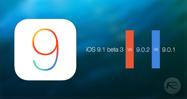 ປຽບທຽບຄວາມໄວ iOS 9.1 beta 3 vs iOS 9.0.2 vs iOS 9.0.1 ລຸ້ນໃດແຮງກວ່າກັນ