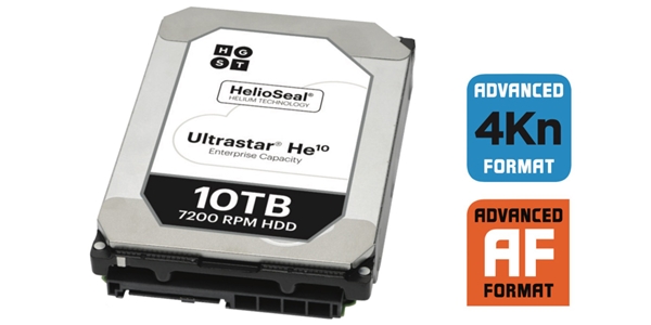 Ultrastar He10 ຮາດ​ດິດກ໌ 10TB ຕົວ​ທຳອິດ​ຂອງ​ໂລກ​ທີ່​ບັນ​ຈຸ​ແກັສ​ຮີ​ລ່ຽມ​ໄວ້​ພາຍ​ໃນ