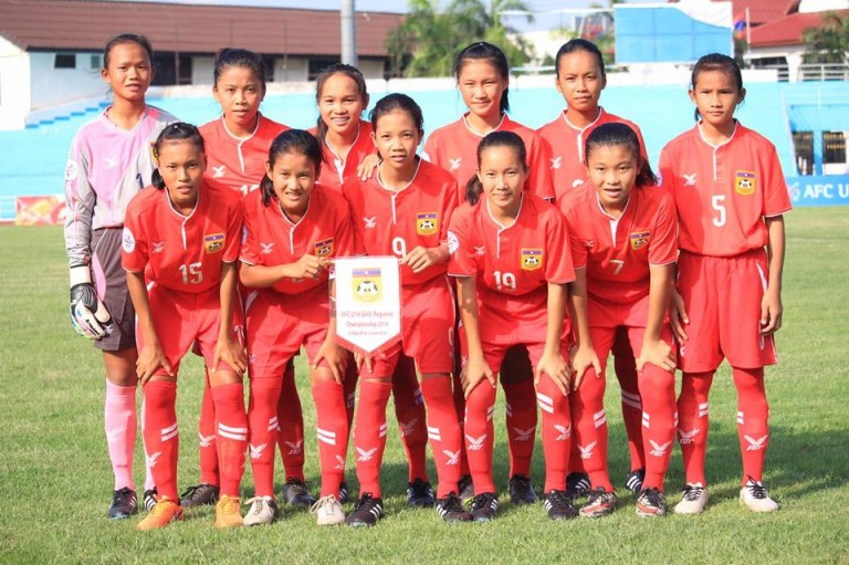 AFC U14 Girls Regional Championship 2016 ລາວ ພົບ ກຳປູເຈຍ ວັນທີ 01/06/2016 ນີ້