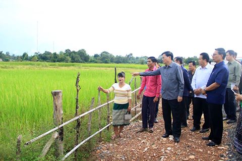 ນາຍົກລັດຖະມົນຕີ ຢ້ຽມຢາມ ແລະ ເຮັດວຽກ ຢູ່ແຂວງອັດຕະປື