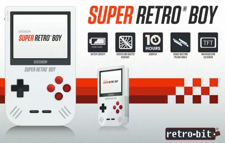 Retro-bit ເປີດໂຕເຄື່ອງເກມ Super Retro Boy ສາມາດຫຼິ້ນກະແຊັດ Game Boy ໄດ້ທຸກແບບ!!