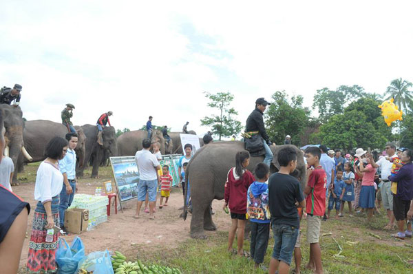 ສະຫລອງວັນຊ້າງສາກົນ ຢູ່ແຂວງໄຊຍະບູລີ ສົ່ງເສີມອານຸລັກຊ້າງ