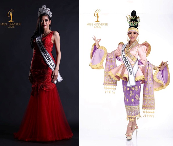 ດຣາມ່າໜັກ! ຊຸດປະຈຳຊາດ ກັບ ຊຸດຣາຕີ ຂອງ Miss Universe Laos 2017