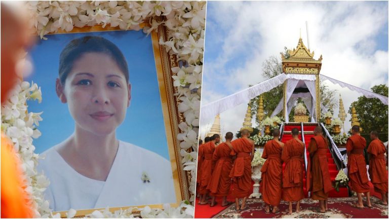 ສຸດເສົ້າພິທີເພີງສົບ “ໝ່ອມອຸ໊ກ ພັລລາ” ເຜີຍ! ສົມເດັດຣົນນະລິດຍັງບໍ່ຮູ້ຊາຍາເສຍຊີວິດ