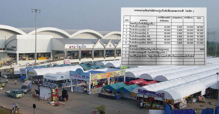 ໂຍທາທິການ ແລະ ຂົນສົ່ງແຈ້ງບໍລິການປ່ຽນໃບຂັບຂີ່ໃນງານບຸນທາດຫຼວງທີ່ລາວ-ໄອເຕັກ