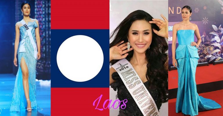 ຮ່ວມເຊຍ “ອອນອານົງ” Miss Universe Laos 2018 ໃນຮອບຕັດສິນ