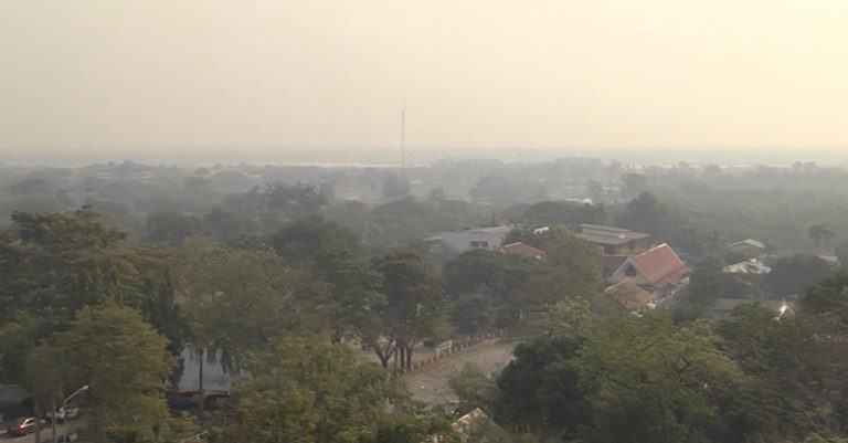 ຈັງຫວັດຂອນແກ່ນພົບຝຸ່ນລະອອງ PM 2.5 ຢູ່ໃນລະດັບມີຜົນກະທົບຕໍ່ສຸຂະພາບ