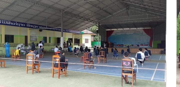ໂພນໂຮງກຳນົດ 7 ບ້ານ ເປັນເຂດແດງພ້ອມເຂັ້ມງວດເຝົ້າລະວັງການແຜ່ລະບາດໂຄວິດ-19