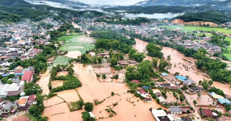 27 ບ້ານໄດ້ຮັບຜົນກະທົບ ຈາກເຫດນໍ້າຖ້ວມທີ່ແຂວງຫຼວງນໍ້າທາ