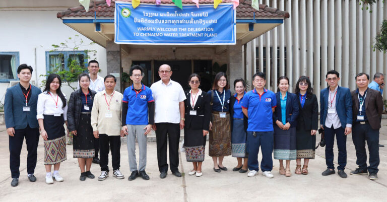 ສື່ມວນຊົນລາວ ຢ້ຽມຢາມໂຄງການ ຊ່ວຍເຫລືອຈາກ ລັດຖະບານຍີ່ປຸ່ນ ຢູ່ ນະຄອນຫຼວງວຽງຈັນ