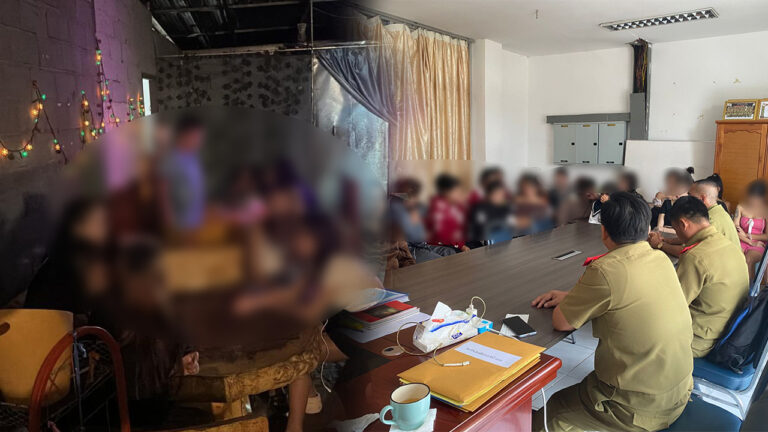 ສຶກສາອົບຮົມສາວບໍລິການ ແລະ ເຈົ້າຂອງຮ້ານ ຢູ່ ເມືອງສີໂຄດຕະບອງ ແລະ ເມືອງນາຊາຍທອງ ນະຄອນຫຼວງວຽງຈັນ