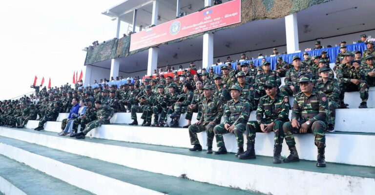 ປະສານສຽງແຕກຍິງທົດລອງ ຄັ້ງທີ I ການຊ້ອມຮົບຮ່ວມ ລາວ-ຣັດເຊຍ “ລາໂຣສ-2025”
