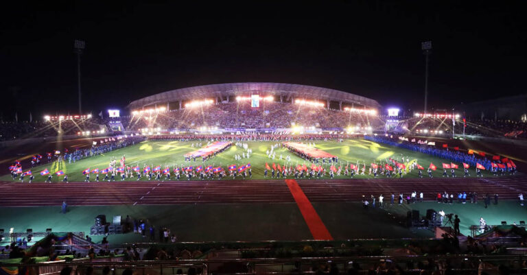 ພິທີເປີດງານມະຫະກຳກິລາແຫ່ງຊາດ ຄັ້ງທີ XII ນະຄອນຫຼວງວຽງຈັນເກມ 2025 ຢ່າງເປັນທາງການ