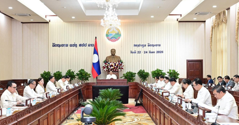 ກອງປະຊຸມສະໄໝສາມັນຂອງລັດຖະບານ ປະຈໍາເດືອນກັນຍາ 2026 ພິຈາລະນາ 16 ຫົວຂໍ້ສຳຄັນ