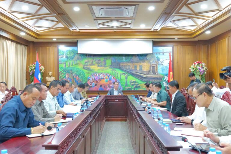 ແຂວງຈຳປາສັກ ຈະແກ້ໄຂຄວາມທຸກຍາກຂອງປະຊາຊົນ  ເຮັດໃຫ້ຄອບຄົວທຸກຍາກຫຼຸດໜ້ອຍຖອຍລົງ