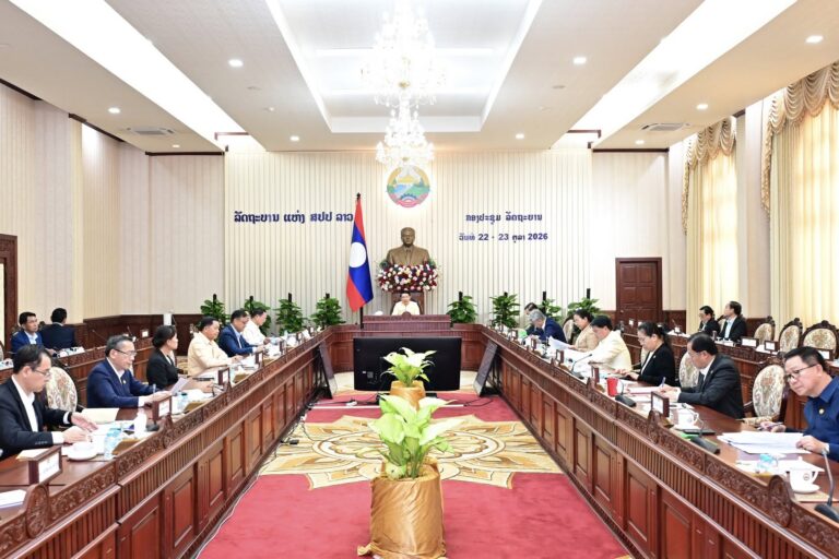 ກອງປະຊຸມລັດຖະບານສະໄໝສາມັນ ປະຈຳເດືອນຕຸລາ 2026 ສະຫຼຸບສະພາບພົ້ນເດັ່ນ ແລະ ວຽກງານຈຸດສຸມຮີບດ່ວນ